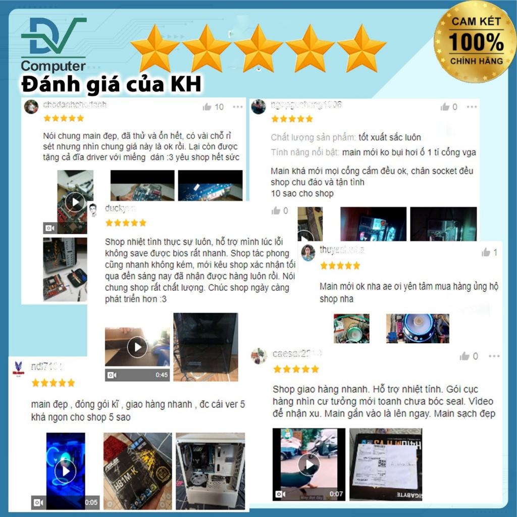 H110 DS2 Gigabyte - chạy ổn định