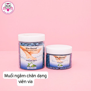 Muối ngâm chân Bạc Hà Via nhập khẩu chính hãng