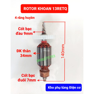 Rotor khoan bosch 13 re trung quốc 4 răng huyền