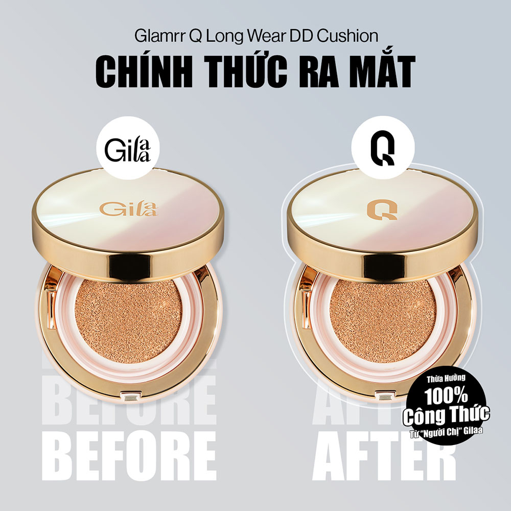 Phấn Nước Glamrr Q Long Wear DD Cushion 13g