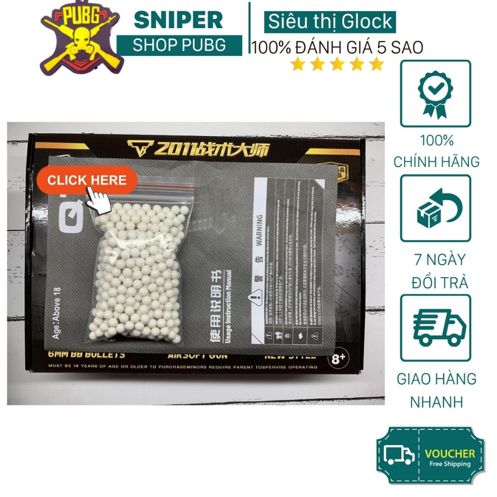 Đồ chơi glock zp5 m24 đầy đủ chức năng và phụ kiện có cả auto