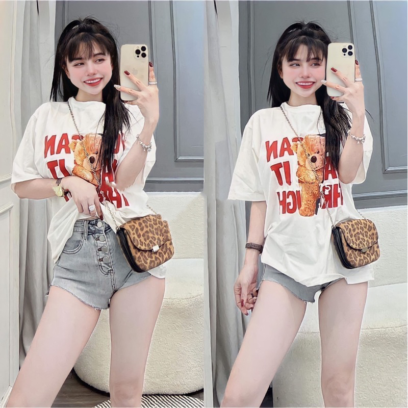 ÁO THUN GIẤY FOM RỘNG