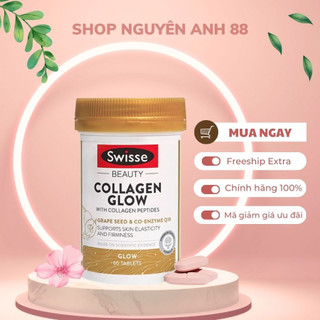 Swisse Collagen glow Viên uống đẹp da 60 viên shopnguyenanh88