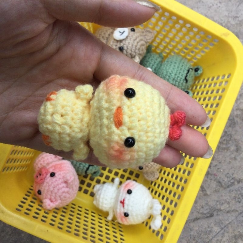 Móc khoá bằng len