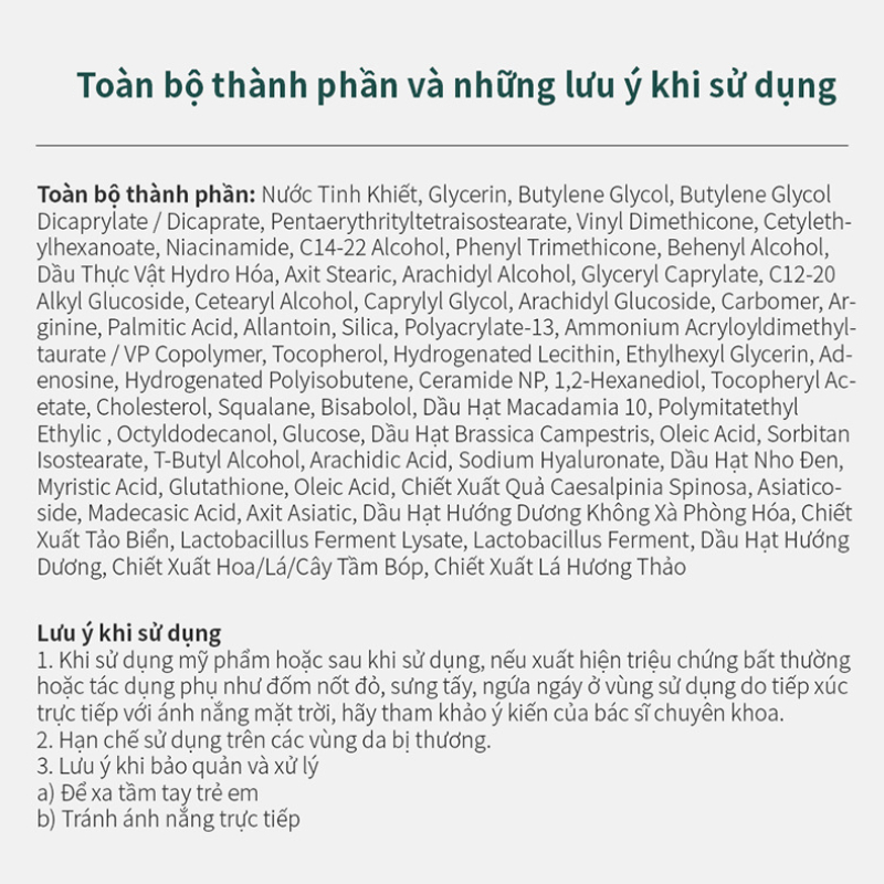 Kem dưỡng da trắng sáng P.CALM Light Active Cream 40g