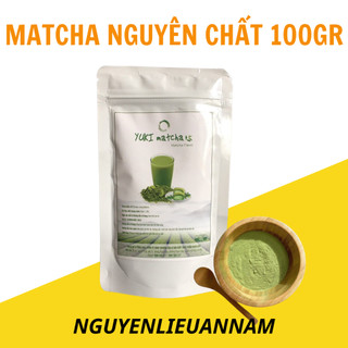 Bột matcha nguyên chất 100gr thơm ngon, đậm vị
