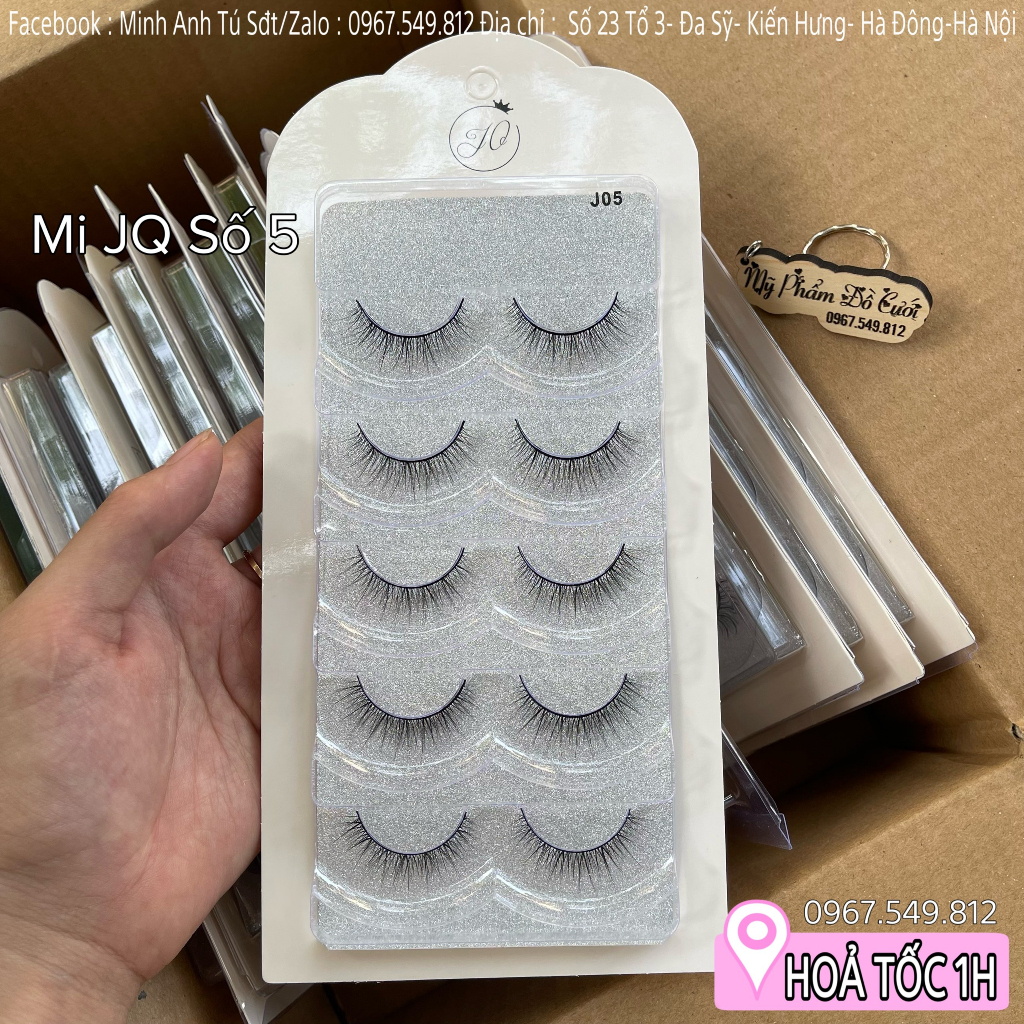 Mi Giả JQ 05 Mi Cô Dâu Instructions 5 Cặp Mã 05 [Hàng Loại 1]