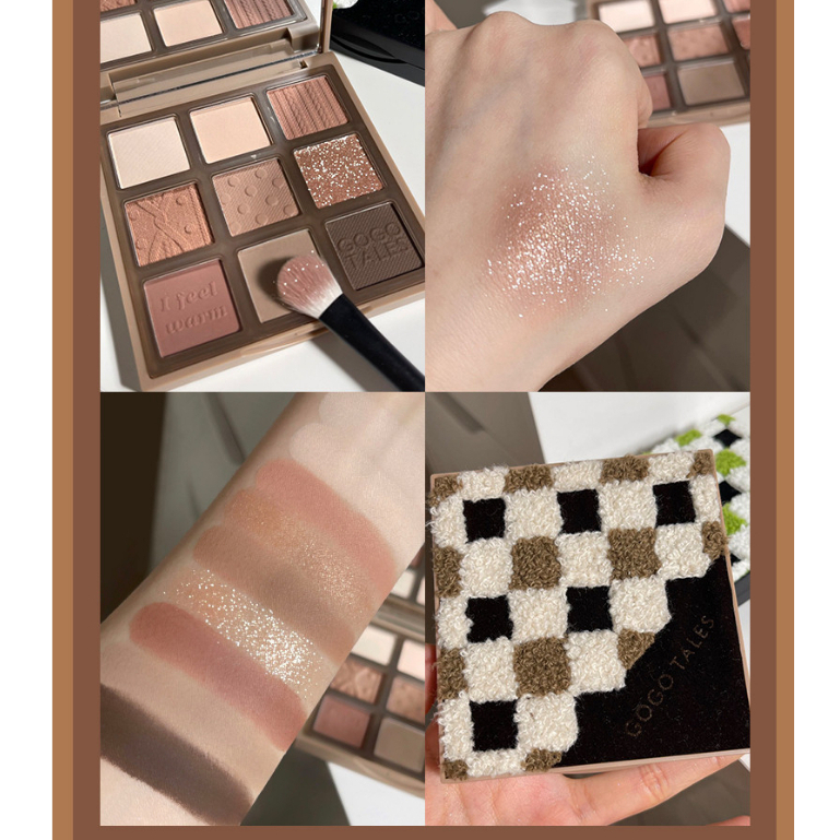Phấn Mắt 9 Ô GOGO TALES Admiring Velvet GT161 - GOGOTALES ( Màu Mới )