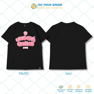 Áo thun unisex Ưng Quá Chừng tay mèo vải 100% cotton 4 chiều, mềm mịn, thoáng mát, bảo hành hình in.