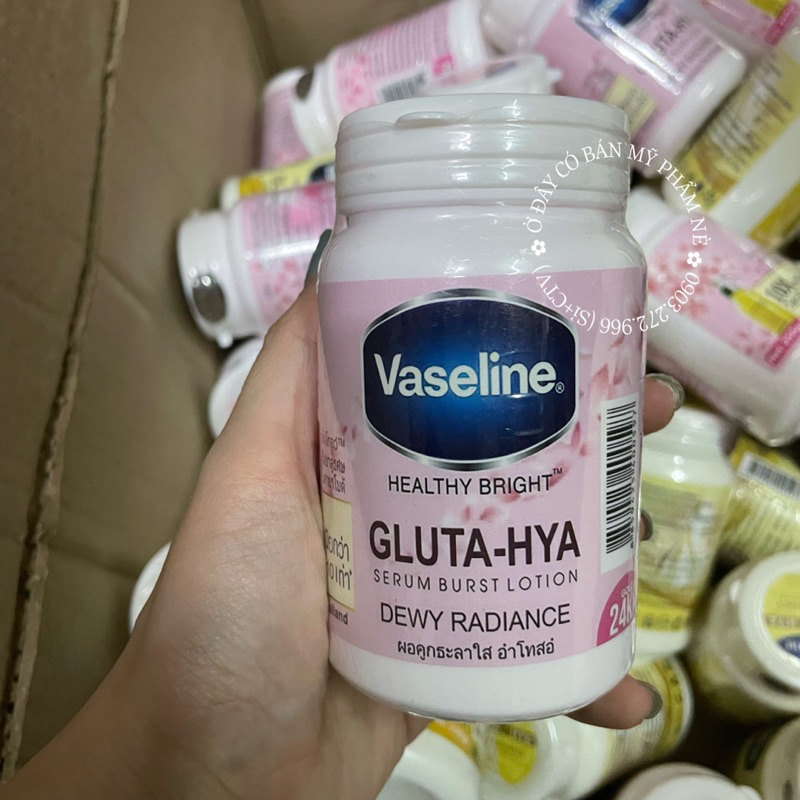 Kem kích trắng Vaseline Thái Lan 250g