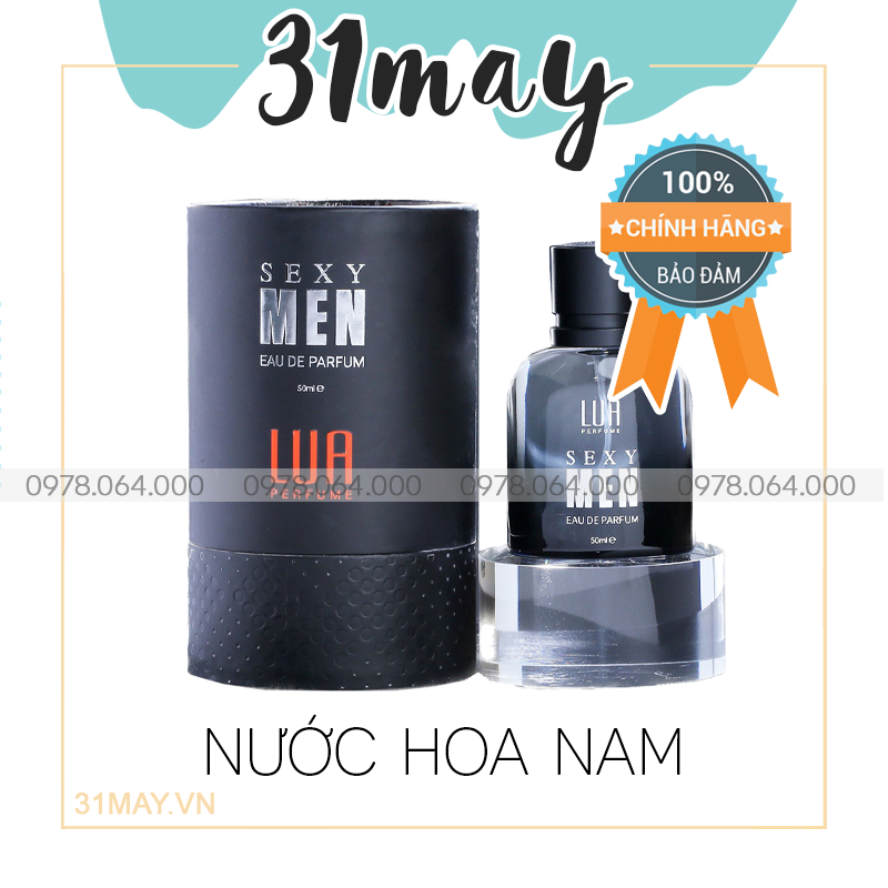 Nước Hoa Nam Sexy Men LUA Perfume Chính Hãng 50ml Nước Hoa Chuẩn Hương Từ Pháp