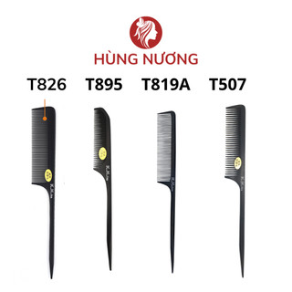 Lược chải tóc KH lina nhựa chịu nhiệt tốt, lược nhọn chia tóc tạo kiểu cho salon tóc, baber shop và cá nhân