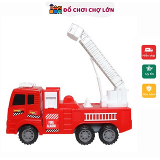 Đồ chơi xe cứu hoả có thang gấp cỡ lớn cho bé