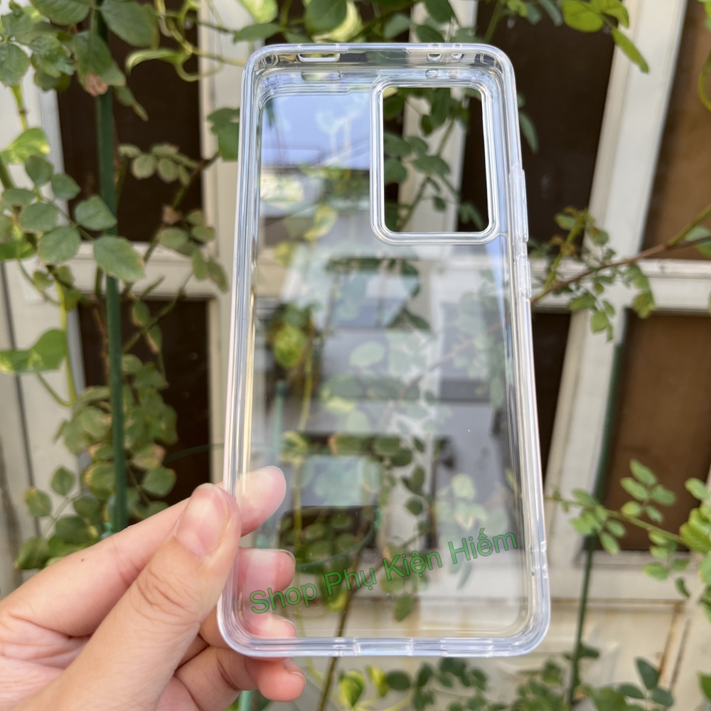Ốp lưng Redmi K60 Pro - Redmi K60 viền dẻo lưng giả kính
