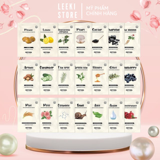Mặt nạ dưỡng da PrettySkin dưỡng ẩm Total Solution Essential Sheet Mask 23g