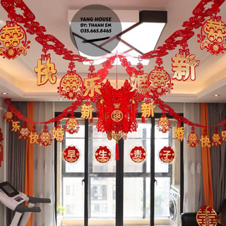 Lồng đèn treo trang trí đám cưới (Mới về)