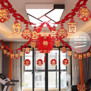 Lồng đèn treo trang trí đám cưới (Mới về)