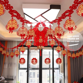 Lồng đèn treo trang trí đám cưới (Mới về)