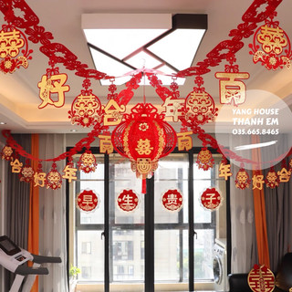 Lồng đèn treo trang trí đám cưới (Mới về)