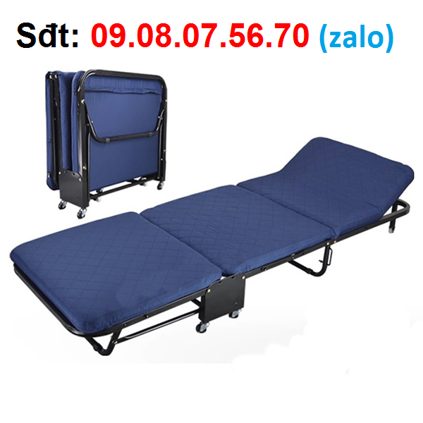 Liên hệ - (CHÍNH HÃNG) Giường gấp ba khúc NKT-B605 (GB65)