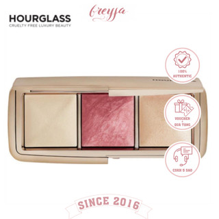 Hourglass ambient lighting palette - diffused rose edit - phấn bắt sáng phấn má phiên bản giới hạn
