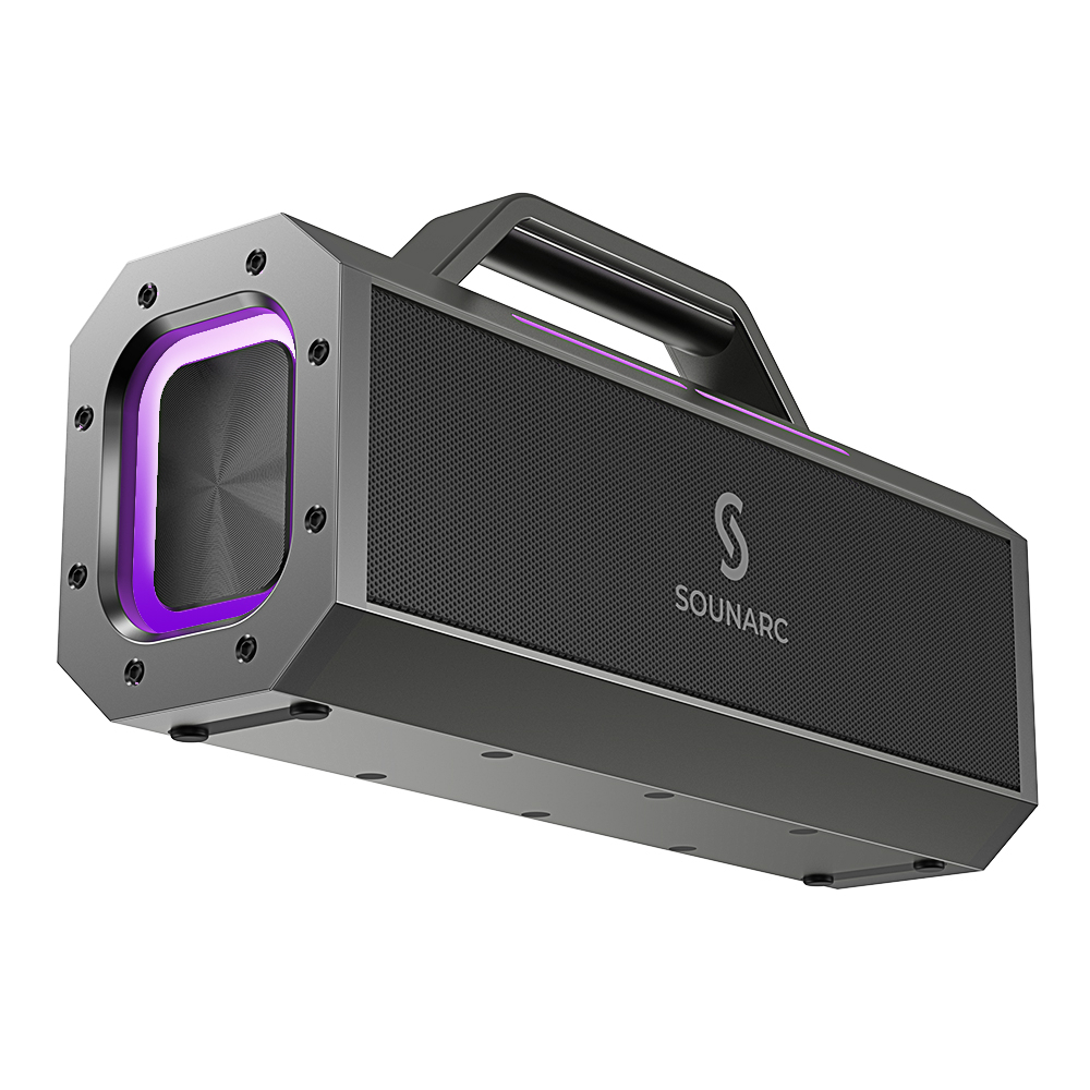 Loa Karaoke Bluetooth Sounarc K1 + 2 Micro Không Dây, Pin 18000mAh tích hợp, Chống nước IPX6 - Bảo Hành 12 Tháng