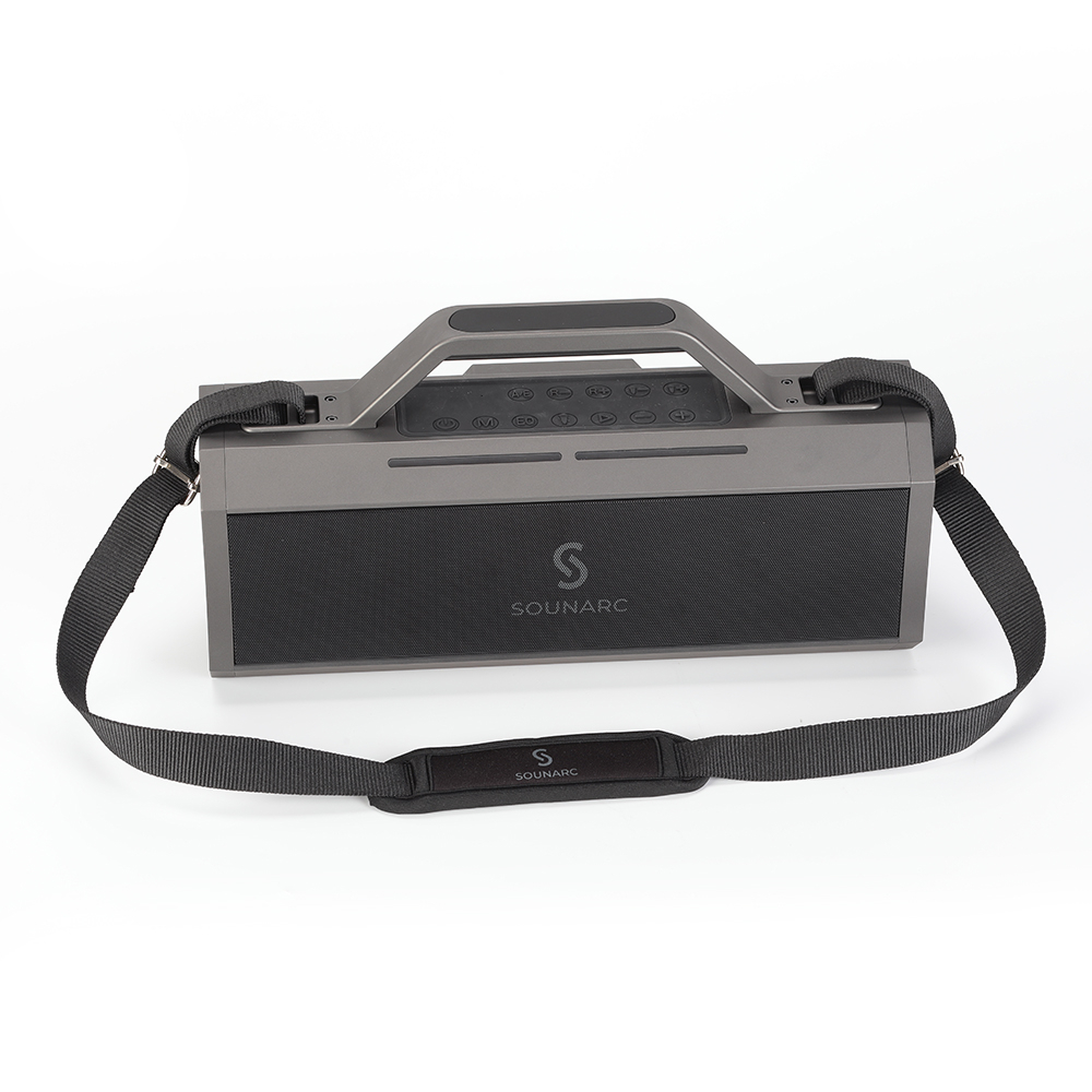 Loa Karaoke Bluetooth Sounarc K1 + 2 Micro Không Dây, Pin 18000mAh tích hợp, Chống nước IPX6 - Bảo Hành 12 Tháng