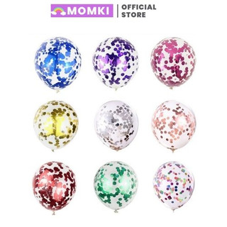 Set 10 bóng sequin trong suốt,set bóng trang trí phòng cưới,bóng bay sinh nhật,sự kiện