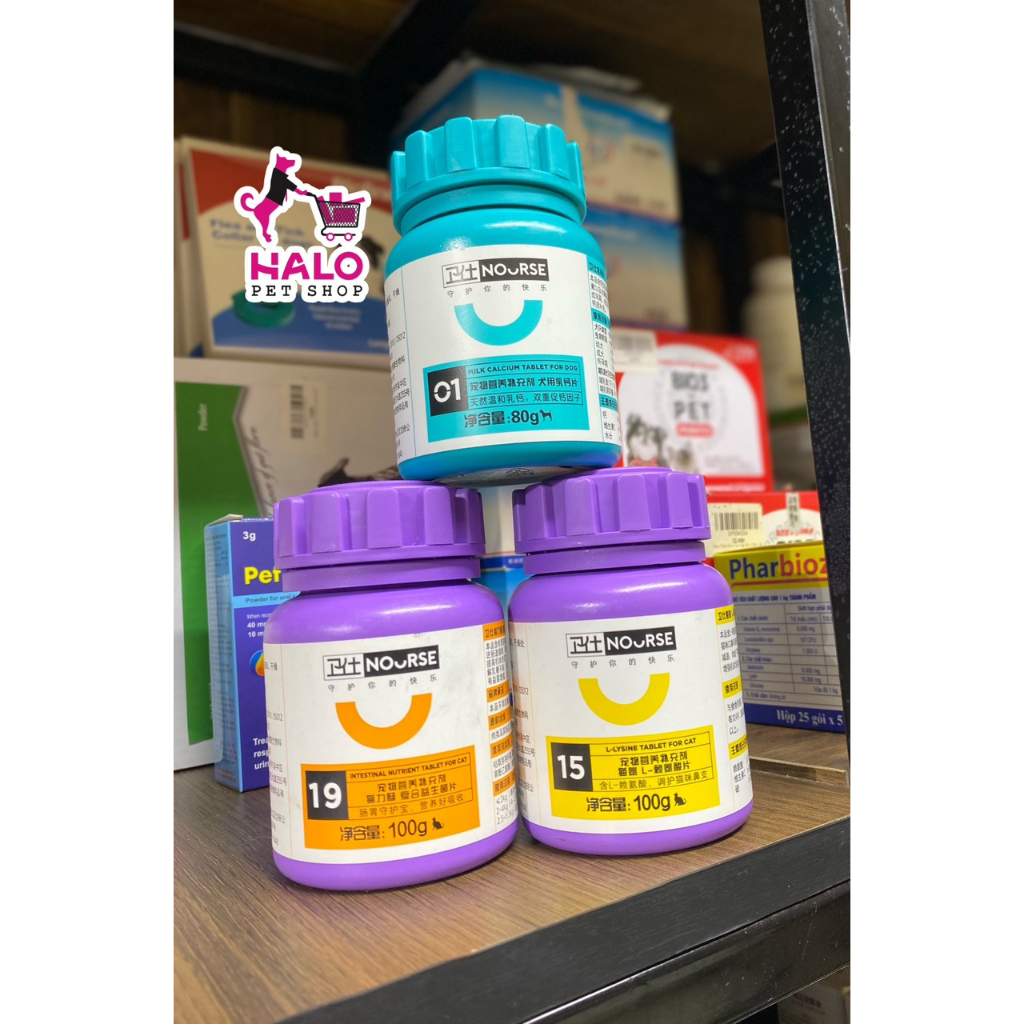 TPCN NOURSE - 01, 09, 15, 19, 22 TỐT NHẤT DÀNH CHO THÚ CƯNG