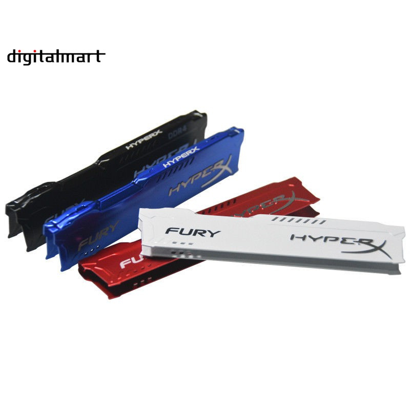 Tản Nhiệt Ram Fury HyperX - RAM DDR2, DDR3, DDR4 - Chất liệu nhôm, Logo chữ nổi - Tặng kèm 2 miếng dán | BigBuy360 - bigbuy360.vn