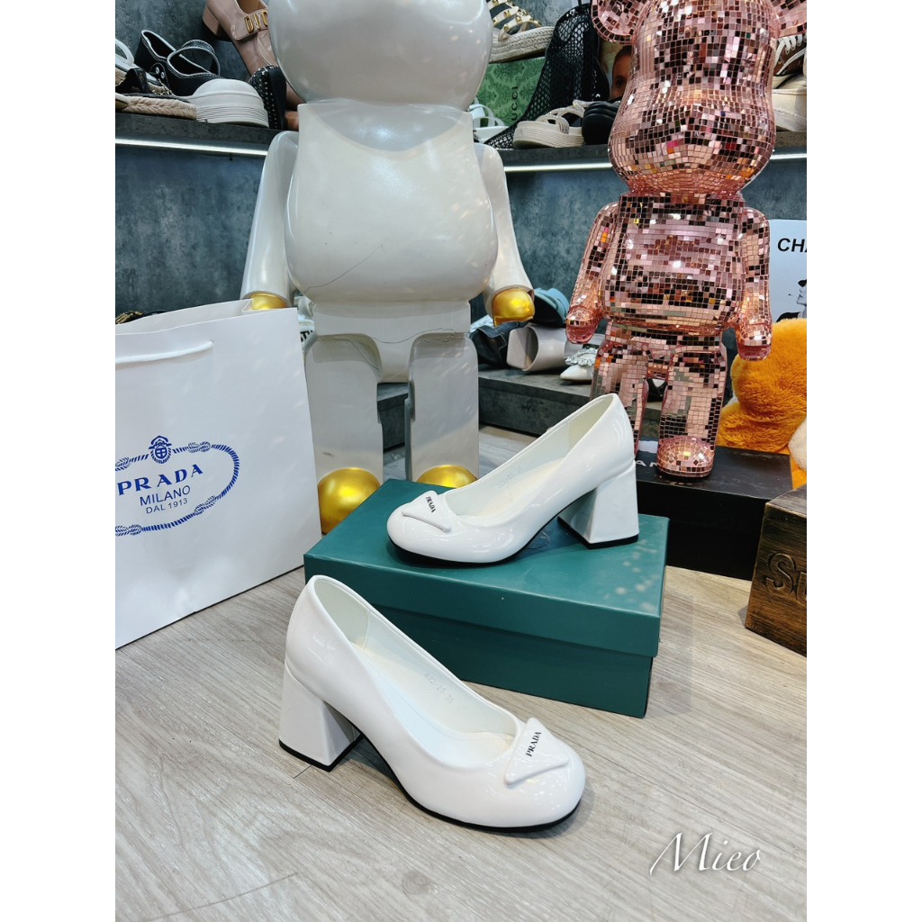 GIÀY CAO GÓT PRADA GÓT 8CM