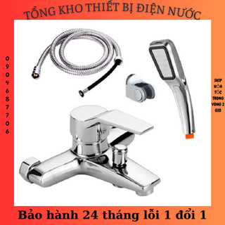 Bộ củ sen tắm nóng lạnh cao cấp giormani kèm vòi hoa sen tăng áp snl904-vhs05 mạ crom 5 lớp bảo hành 24 tháng