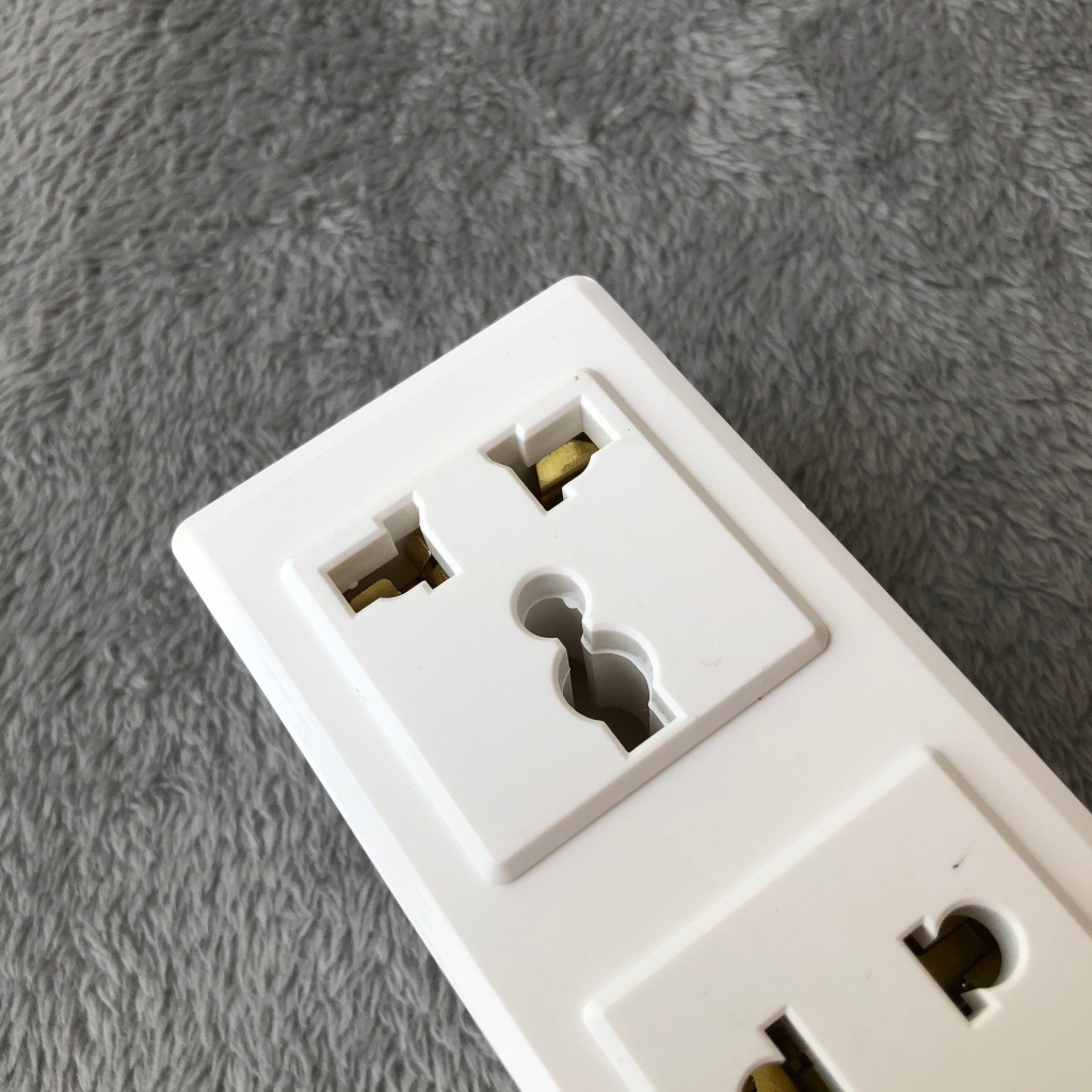 Ổ Cắm Điện Quang ĐQ 002A-02 dây dài 2M và 5M  - Hàng chính hãng