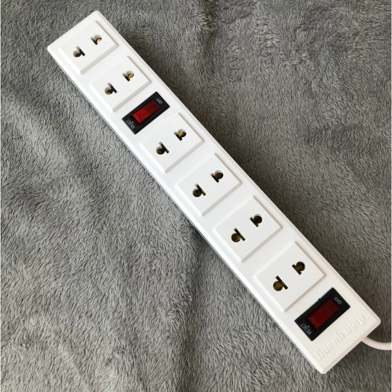 Ổ cắm Điện Quang ĐQ 001A-01 dây dài 2M và 5M  - Hàng chính hãng