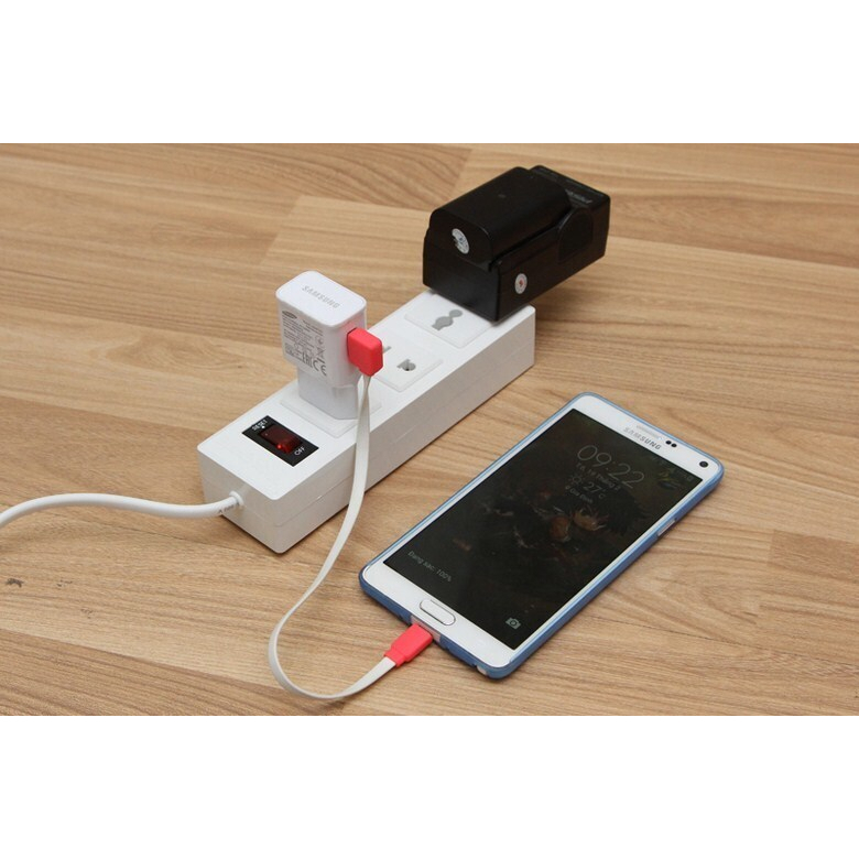 Ổ Cắm Điện Quang ĐQ 002A-02 dây dài 2M và 5M  - Hàng chính hãng