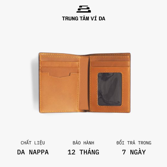 Ví Nam Dáng Đứng Cầm Tay Da Nappa Leather - Siêu Mềm Khi Chạm - Xuất Xứ Từ Đức - TiemVida