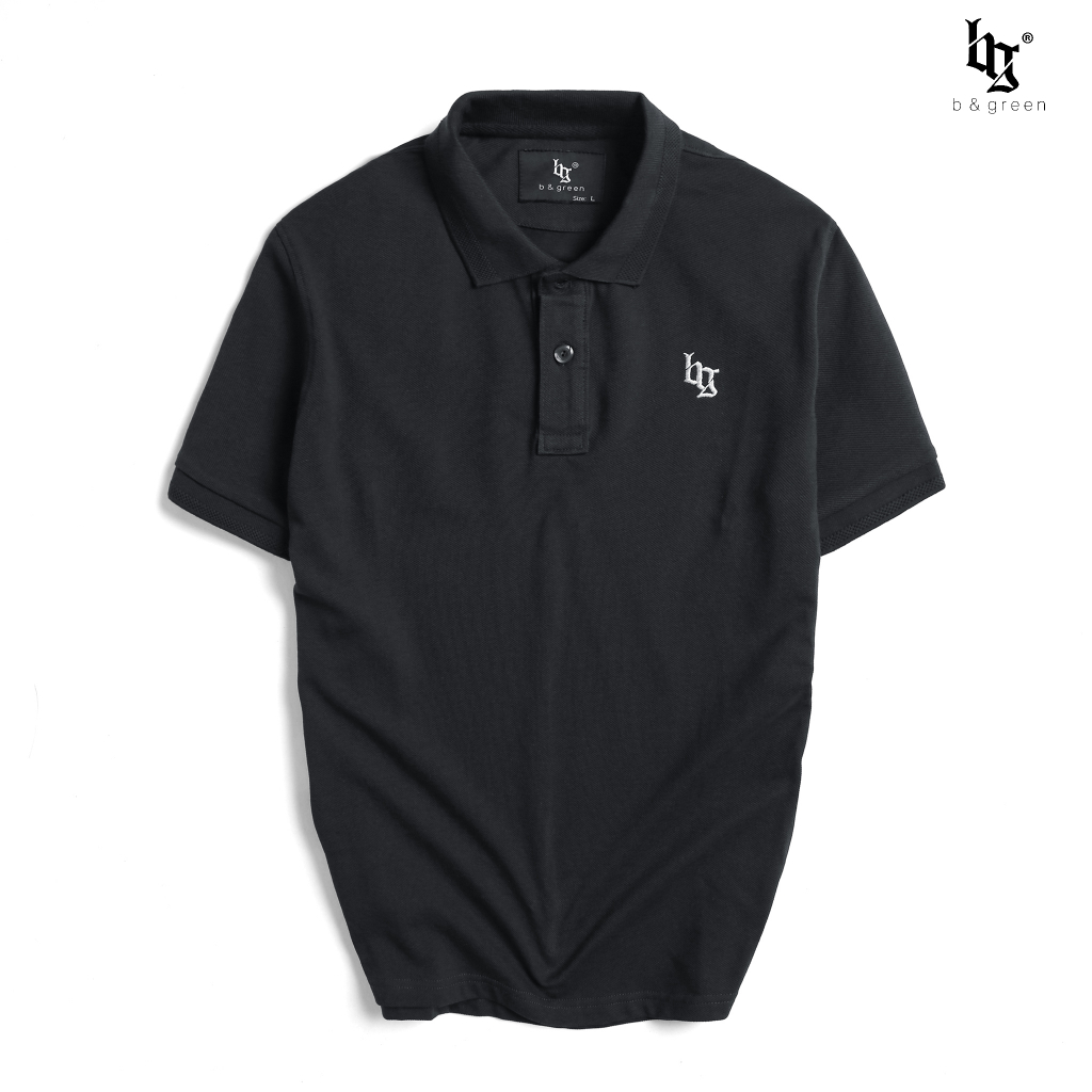 Áo Polo nam có cổ BASIC - B&GREEN vải cá sấu cotton , nam tính, chỉn chu, sang trọng