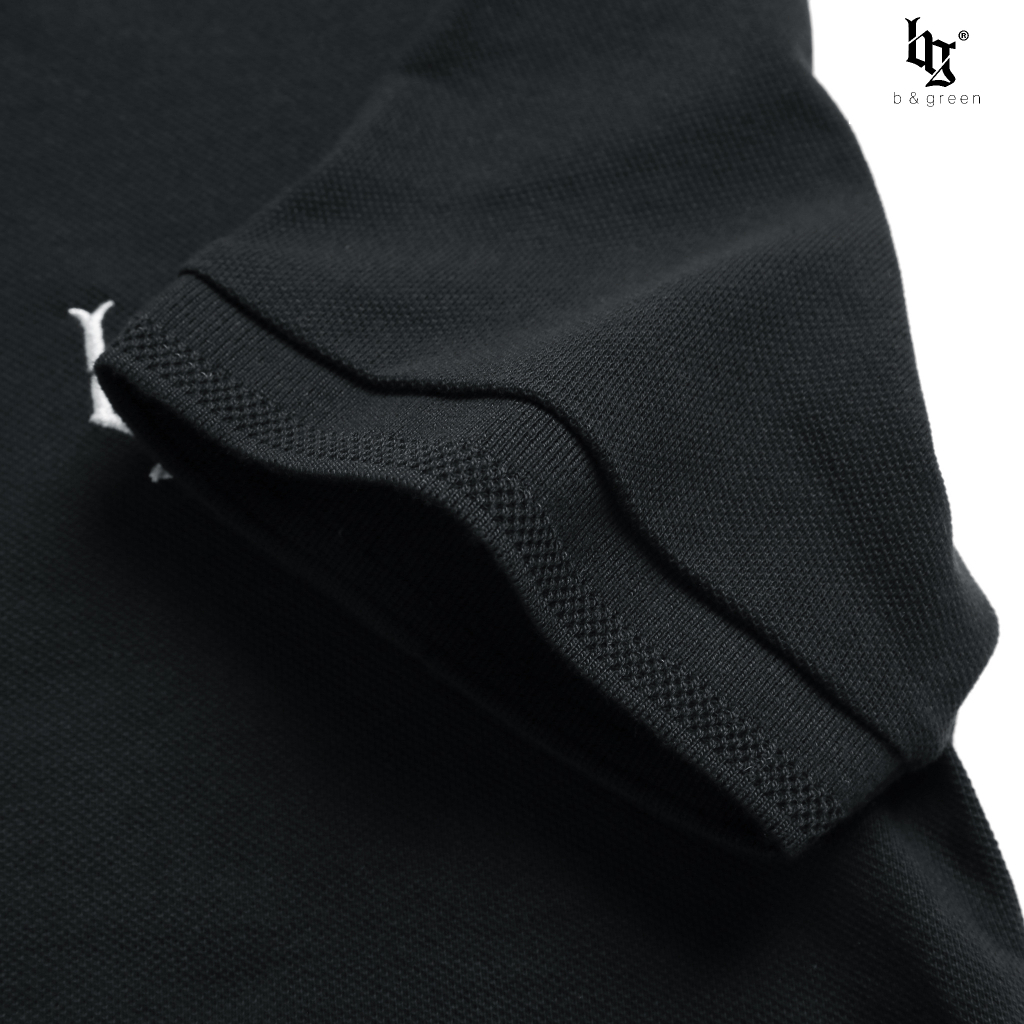 Áo Polo nam có cổ BASIC - B&GREEN vải cá sấu cotton , nam tính, chỉn chu, sang trọng