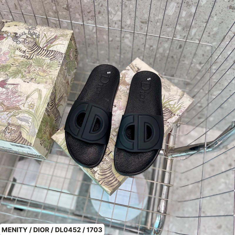 Dép quai ngang nam thời trang chữ CD hàng cao cấp