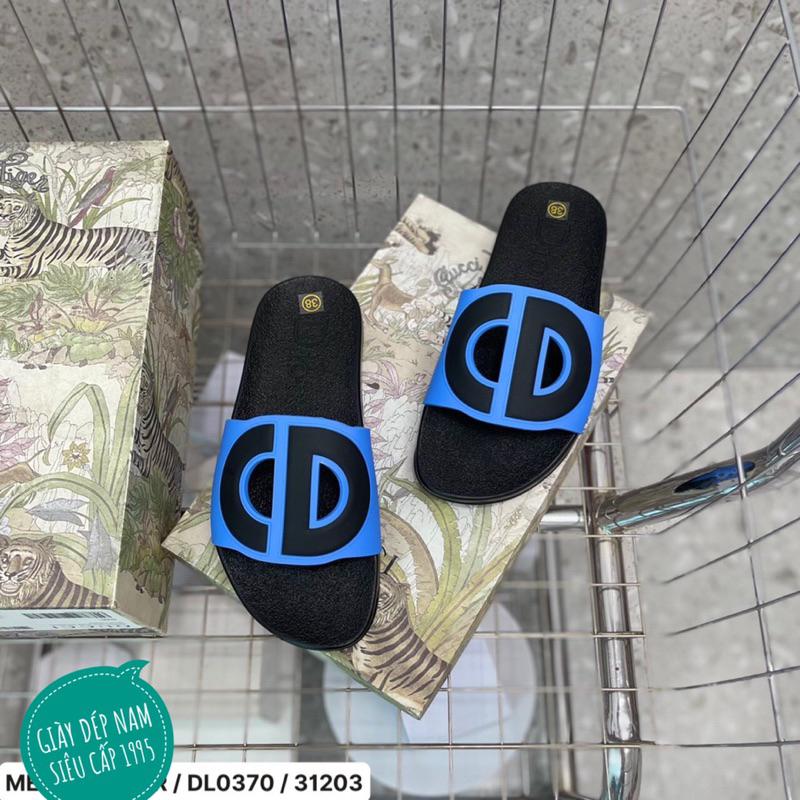 Dép quai ngang nam thời trang chữ CD hàng cao cấp
