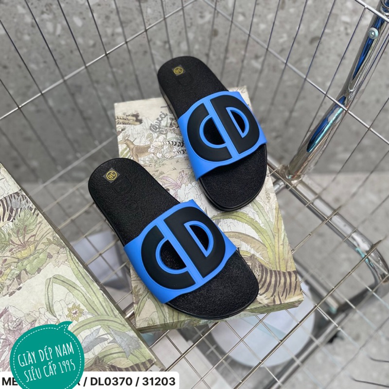 Dép quai ngang nam thời trang chữ CD hàng cao cấp