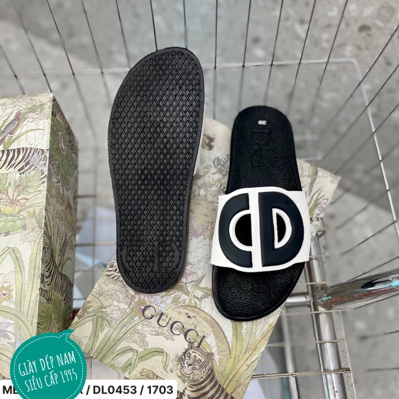 Dép quai ngang nam thời trang chữ CD hàng cao cấp