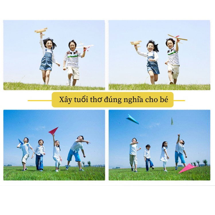Súng Bắn Máy Bay Đồ Chơi Dành Cho Trẻ Em Loại Có Đèn