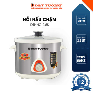 Nồi hầm chậm đạt tường 2.5 lít