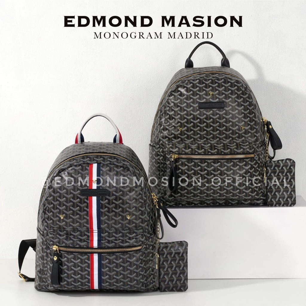 Balo thời trang Edmond Masion ss2 CHÍNH HÃNG bảo hành 12 tháng full phụ kiện tặng kèm ví da THE BOX STUDIO
