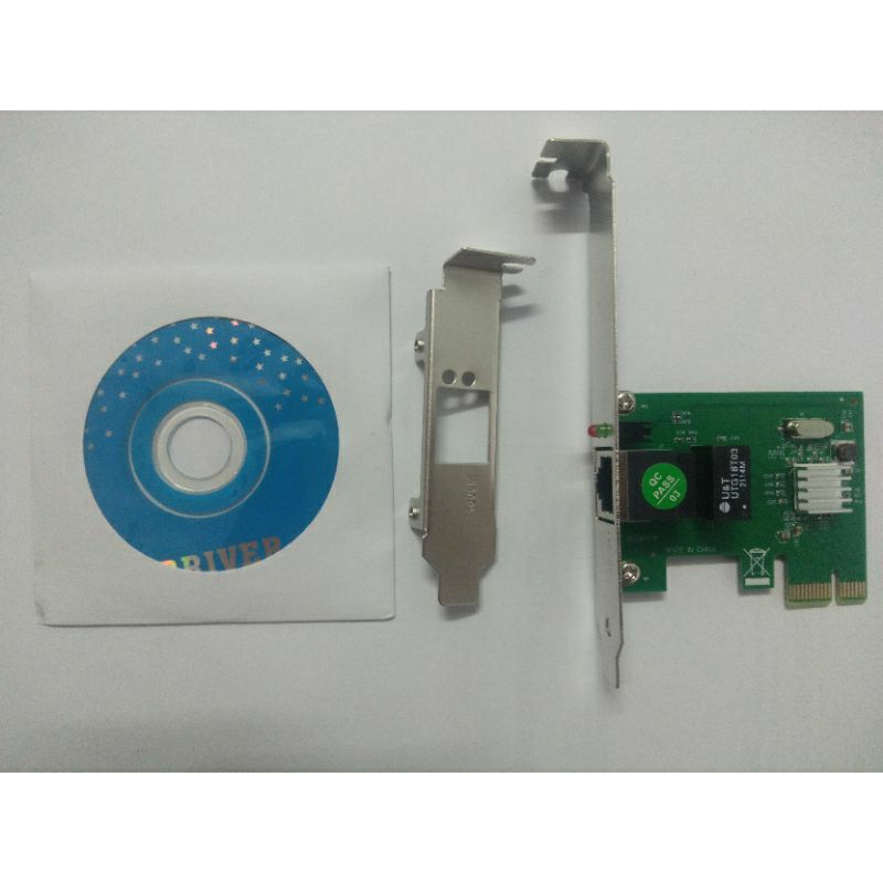 card mạng lan pcie Realtek RTL8111C-E 1gbps có tản nhiệt MỚI, card lan PCI cũ