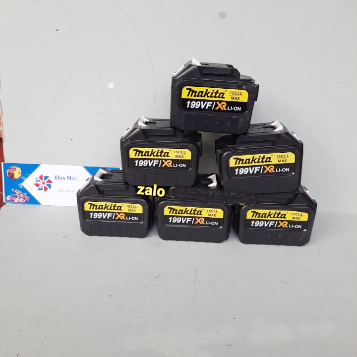 Pin sạc Makita 15 Cell Pin đóng máy siết bulong - Pin máy khoan - Pin máy mài