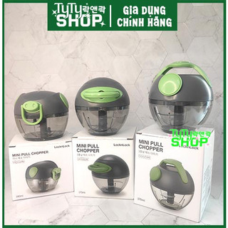 Dụng cụ băm rau củ quả, xay tỏi ớt mini lock&lock 180ml cks321 cks326 cks327