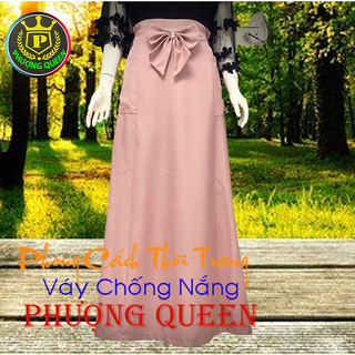 V 03 váy chống nắng thời trang cao cấp đẹp phuongqueen, CÓ BIG SIZE: EO = 80 -100 Cm