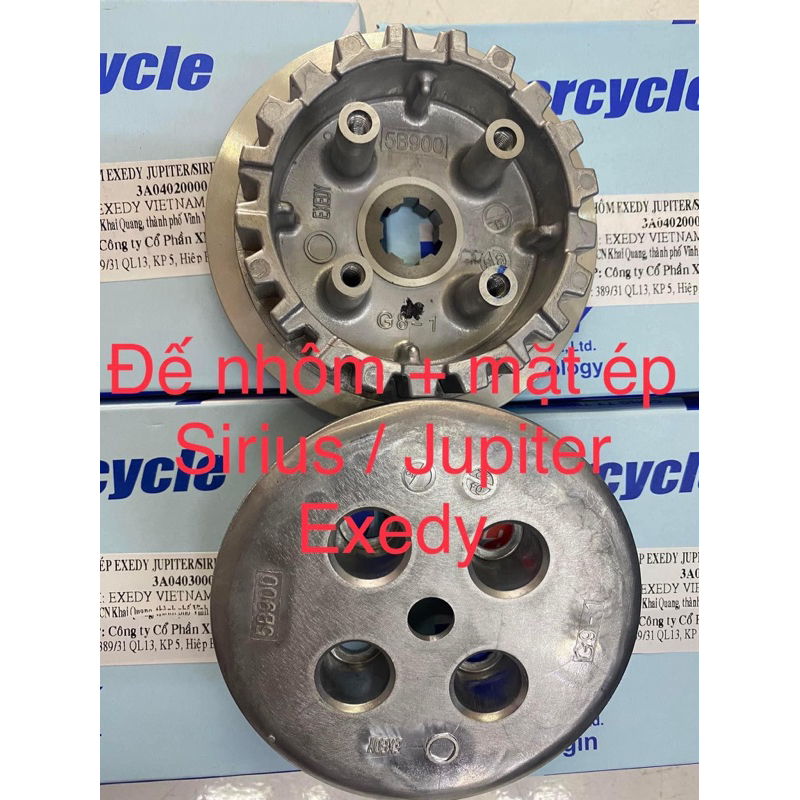 Cặp đế nhôm nồi sau Sirius/Jubiter